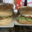 Sandwich y hamburguesa