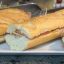 Bocata de almuerzo de jamón serrano y tomate